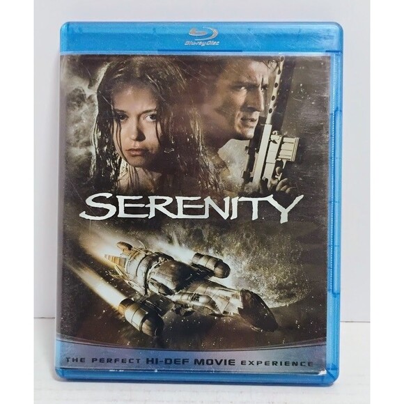 2008 UNIVERSAL PICTURES SERENITY BLU-RAY JOSS WHEDON NATHAN FILLION ALAN TUDYK - Picture 1 of 4